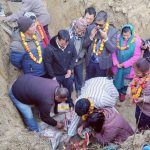 अभिभावकबिहिन बालबालिकाका लागि खजुरामा आवासीय भवनको शिलान्यास