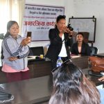 लैंगिक हिंसा न्यूनिकरण गर्न जरो पत्ता लगाउन जरुरी: सहभागि