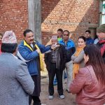 प्रतिनिधिसभा सदस्य राठौरद्वारा खजुरास्थित जनक शिक्षाकाे छापाखाना भवनको निरीक्षण