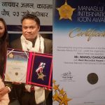 सर्वोकृष्ट ध्वनी सम्पादकको अवार्ड मनोज डंगोललाई प्रदान
