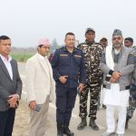 प्रमुख जिल्ला अधिकारी आचार्यद्धारा नरैनापुरको सीमा क्षेत्रको अनुगमन