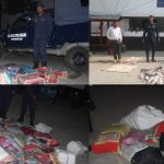 नेपालगन्जबाट पाँच लाख बढीकाे लत्ताकपडा तथा माछा बरामद