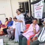 कांग्रेस बाँकेद्धारा सुशिल कोइराला क्यान्सर अस्पतालका विरामीलाई फलफूल वितरण