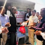 बोन टिबीपीडित थारुलाई कांग्रेस क्षेत्र नम्बर १ बाँकेद्धारा सहयोग