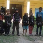 बिद्यालयको पहुँचमा ल्याउन बिद्यार्थीलाई शैक्षिक सामाग्री सहयोग