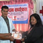 एसओएस युवालय नेपालगन्जद्धारा रक्तदान