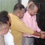 प्रदेश परिषद कार्यालय नेपालगन्जमा लागेकाे ताला खुल्याे