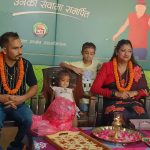 बिवाह उत्सवमा बस्नेत दम्पतीद्वारा औषधी तथा फिल्टर प्रदान