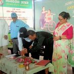 स्थापना दिवसको अवसरमा आश्रममा सहयोग