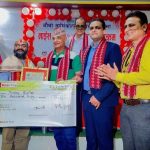 नाईस अवार्ड-२०२३ बरिष्ठ पत्रकार झलक गैरैलाई प्रदान