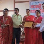 अवधी पत्रकार संघद्वारा सांसद तिवारी सम्मानित