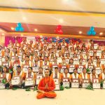 याेग अभ्यासी १ सय १२ जना दिक्षित