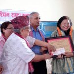 `अँध्यारो बस्तीकी नायिका´ लाई कथा सम्मान