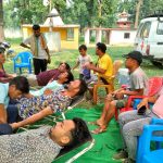 तेलियनपुरका ३३ जना युवाले गरे रक्तदान