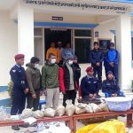 ९१ किलो गाँजासहित तीन जना पक्राउ