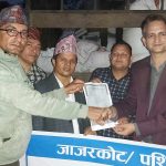भूकम्प पीडितलाई नेपालगञ्ज उद्योग वाणिज्य संघको राहत
