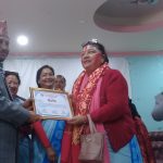 २३ जना महिला स्वास्थ्य स्वयंसेविका सम्मानित