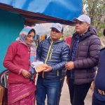 प्रहरीद्वारा सहकर्मीकाे परिवारलाई आर्थिक सहयाेग प्रदान