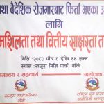 खजुरामा संचालित उद्यमशीलता तथा बित्तीय साक्षरता सम्बन्धि एक हप्ते तालिम समापन