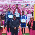 शिव शक्ति मा.वि पेरानीले जित्याे अध्यक्ष कप रनिङ शिल्डको उपाधि