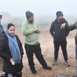 सिधनियामा मशानघाट निर्माणको लागि स्थलगत अनुगमन
