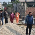 नेपालगञ्ज-१८ मा संचालित याेजनाकाे अनुगमन