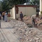 जिससबाट महिला कलेज र बीचबाट पूर्व जाने बाटो स्तरोन्नति कार्य सुरु