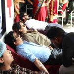 वार्षिकोत्सवका अवसरमा न्यूरो ट्रमाद्वारा रक्तदान