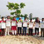 पर्यटकीय स्थलमा शुभकामना आदानप्रदान तथा पात्रो विमोचन