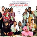 नेपालगञ्ज र खजुराका किशोरीहरुलाई स्यानेटरी प्याड तालिम प्रदान