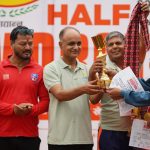 कर्णाली हाफ म्याराथनको उपाधी सेनाका नरेन्द्र र एपीएफका पुष्पालाई