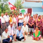 एमाले छोडदै कांग्रेसमा प्रवेश