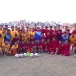 तीन महिने ग्रास रूट फुटबल प्रशिक्षण कार्यक्रम सम्पन्न