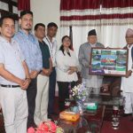 लुम्बिनी र कर्णाली प्रदेश प्रमुखबीच शिष्टाचार भेट