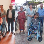 राप्ती सोनारीमा अपाङ्गता भएका व्यक्तिलाई सहायक सामाग्री वितरण
