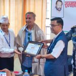 लागूऔषधविरुद्धका अभियान्ता बिसी सम्मानित