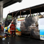 थाइल्याण्डमा स्कुल बसमा आगलागी : २२ बालबालिका र तीन शिक्षकको मृत्यु