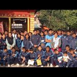 स्थानीय विषय अन्तर्गत मंगलका विद्यार्थीद्धारा बागेश्वरी मन्दिरको अवलोकन