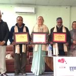 बाँकेका शतक तथा उत्कृष्ट तीन रक्तदाता सम्मानित
