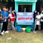 वार्षिक उत्सवको अवसरमा सहयात्रीले गर्यो वृक्षरोपण र सहयोग