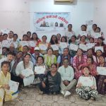 नेपालगन्जमा गृहणी महिलालाई भाेला बनाउने सीप प्रदान