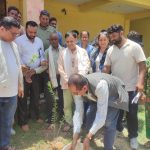 बीपी कोइरालाको ४३ औं स्मृती दिवसमा खजुरा-६ भानु माविमा वृक्षारोपण