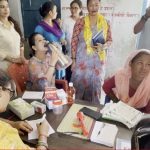 राप्ती सोनारीको नन्कौपुरमा ग्रामीण महिला लक्षित स्वास्थ्य शिविर