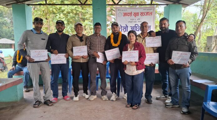 आदर्श युवा सञ्जालमा दाहालको नेतृत्व