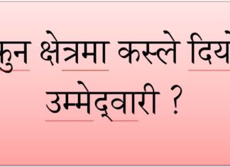 बाँकेका तीनवटै क्षेत्रमा ६१ जनाले दिए उम्मेदवारी