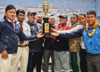 सुपरस्टारले उचाल्यो प्रथम नेपालगन्ज आदर्श तेक्वान्दोको उपाधि