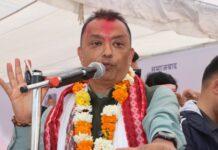 नेपाली कांग्रेसको सभापतिमा थापा निर्वाचित