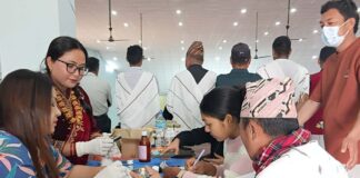 मगर दिवस: स्वास्थ्य शिविरमार्फत ३ सय ४८ जनाले लिए सेवा