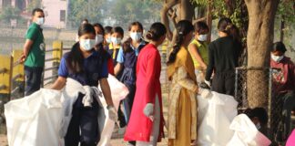 वाटरपार्कमा सयकिलो प्लाष्टिक फोहोर संकलन