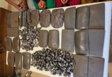 १४ किलो चरेशसहित चार जना पक्राउ